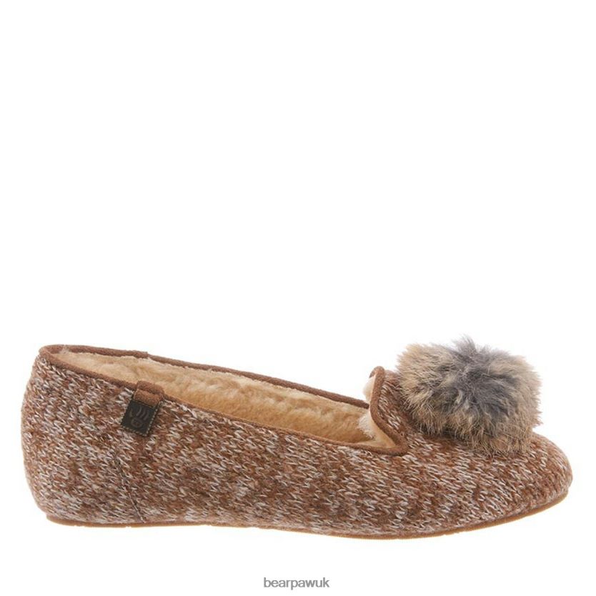 Slippers UK BEARPAW Women Shae Hickory 44J6323