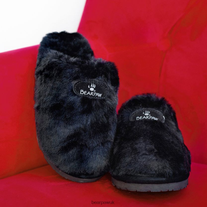 Slippers UK BEARPAW Women Sofia Black 44J6307