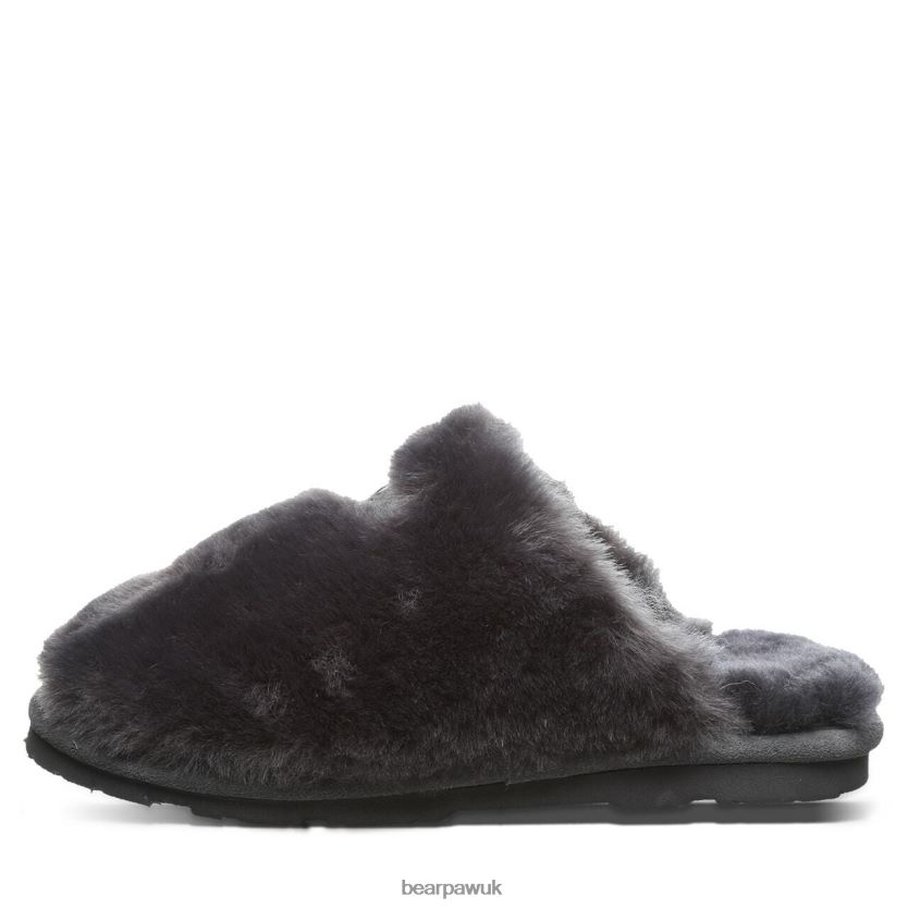 Slippers UK BEARPAW Women Sofia Charcoal 44J6306