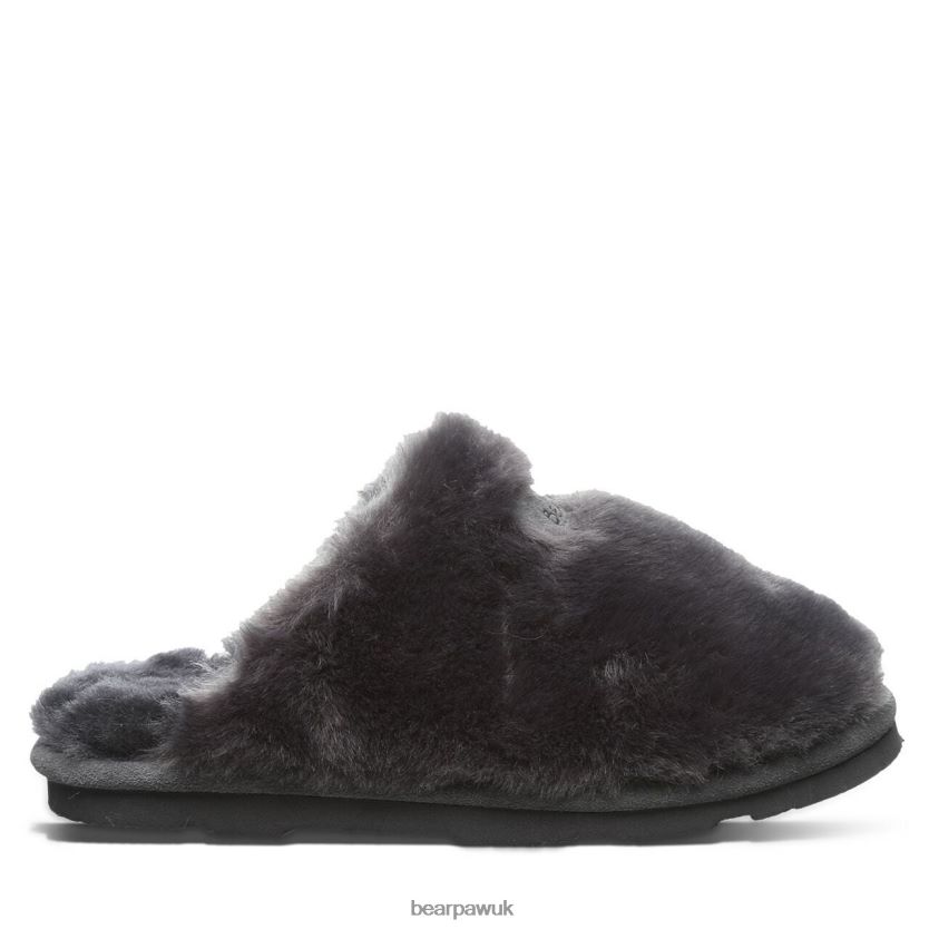 Slippers UK BEARPAW Women Sofia Charcoal 44J6306