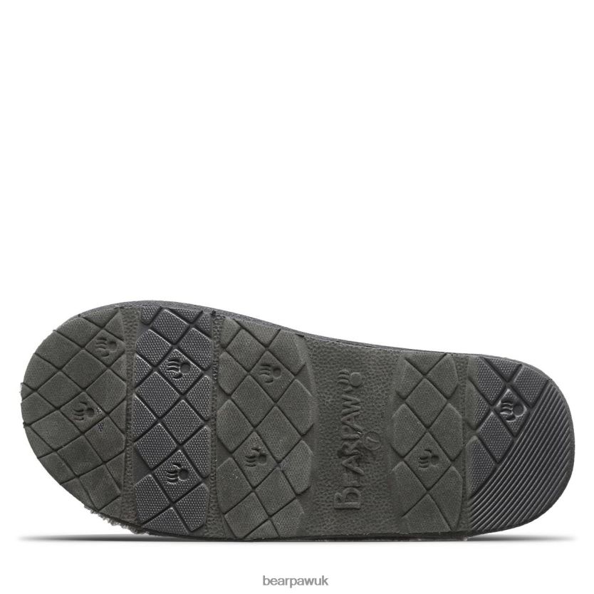 Slippers UK BEARPAW Women Sofia Charcoal 44J6306