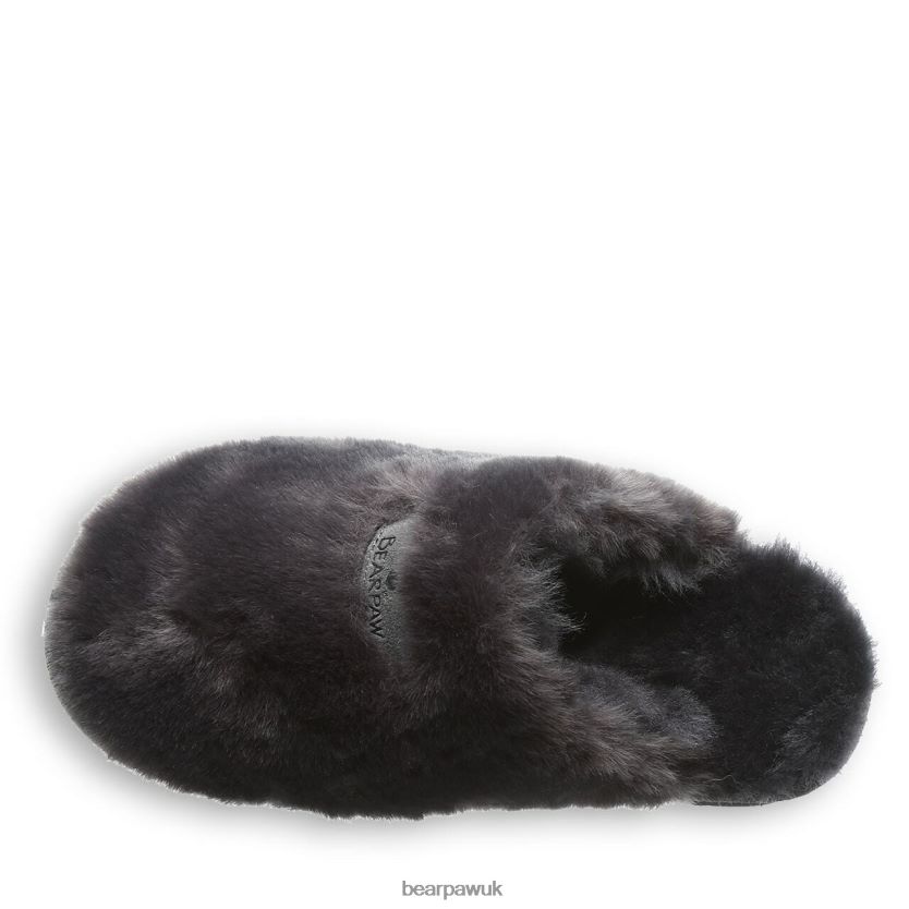 Slippers UK BEARPAW Women Sofia Charcoal 44J6306